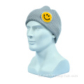 Smile Face Knit Skullies Gorro